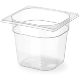 Pojemnik gastronomiczny z polipropylenu GN 1/6 wys. 100mm