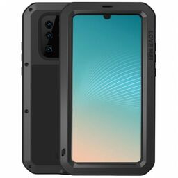 LOVE MEI Etui pancerne+szkło Huawei P30 Pro czarne