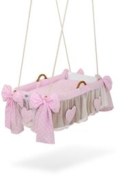 My Sweet Baby Kosz Mojżesza kołyska wisząca- Grochy