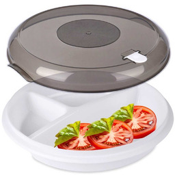 POJEMNIK DZIELONY 25cm DO KUCHENKI MIKROFALOWEJ MIKROFALI 229123