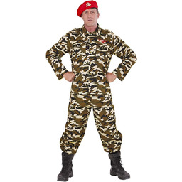 Kostium wojskowy Beret dla dorosłych
