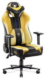 Fotel gamingowy materiałowy Diablo X-Player 2.0 Dark Sunflower: