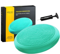 Dysk, poduszka sensomotoryczna MED+ jeżyk, miętowa