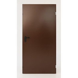 Drzwi techniczne Zk ISO RAL 8028 80 x