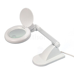 Lupa podświetlana stołowa 3 i 12 dioptrii fi90mm