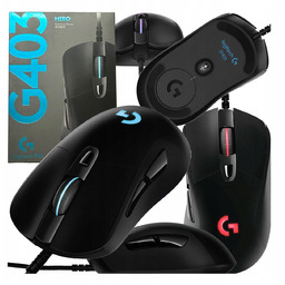 Gamingowa myszka przewodowa Logitech G403 Hero Usb optyczna