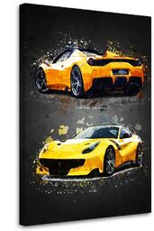 Obraz na płótnie, Ferrari - Gab Fernando 70x100