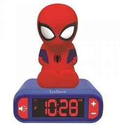 Budzik Lampka nocna SpiderMan zegar