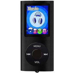 Odtwarzacz MP4 T838 32GB radio głośnik MP3 czarny