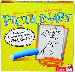 Mattel Games Pictionary, gra planszowa i rysunek, wersja