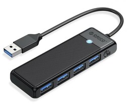 Orico Hub USB-A 4 porty USB-A 3.0 5Gbps
