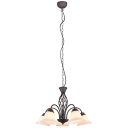 Lampa klasyczna wisząca 5-płomienna RUSTICA 101000524 - Trio