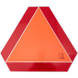 Tablica odblaskowa HERMON trójkąt ostrzegawczy wolnobieżny 360x415mm