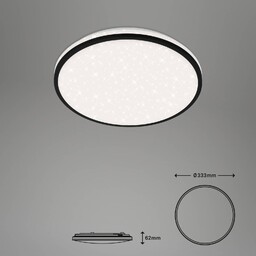 Briloner Lampa sufitowa LED Ivy Sky S, dekor