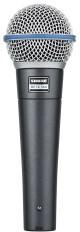 Shure BETA 58A Przewodowy Dynamiczny Srebrny Mikrofon
