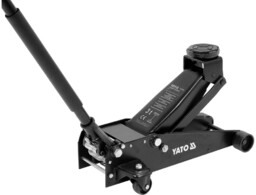 Yato PODNOŚNIK HYDRAULICZNY 3T DWUTŁOKOWY - SZYBKIE PODNOSZENIE
