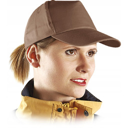 CZ - Czapka z daszkiem - brązowy 57-61