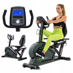 Rower Treningowy Elektromagnetyczny Poziomy Stacjonarny Rowerek Leżący