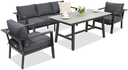 Meble ogrodowe aluminiowe Sydney Apetito 5 Garden Point