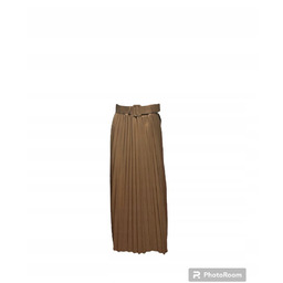 Spódnica Damska Maxi Brązowa Plisowana Rozmiar Uniwersalny (S-2XL)