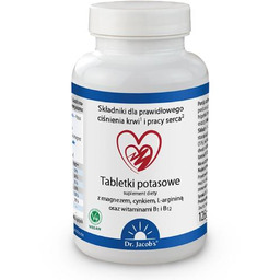 Dr. Jacob''s Tabletki potasowe, 126 tabl.