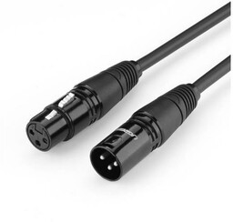 UGREEN AV130 XLR Przedłużacz do mikrofonu 10m Czarny