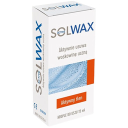 Solwax Active Krople do uszu, 15 ml