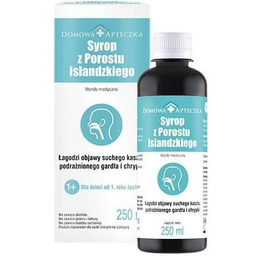 DOMOWA APTECZKA Syrop z porostu islandzkiego, 250ml