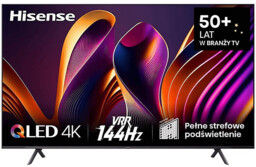 Telewizor QLED HISENSE 85E7NQ Pro 85" 4K 144Hz