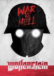 Old World Propaganda - Wolfenstein - plakat Wymiar