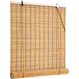 Roleta bambusowa zaciemniająca żaluzja przeciwsłoneczna 90 x 220cm