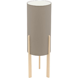 EGLO CAMPODINO lampa stołowa, drewno, 60 W, klon