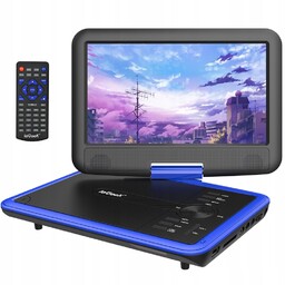 Odtwarzacz DVD Przenośny Samochodowy 9'' Hd Gier Video