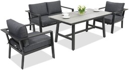 Meble ogrodowe aluminiowe Sydney Apetito 4 Garden Point