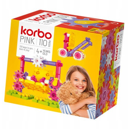 Klocki Korbo pink