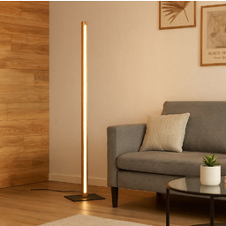 Lampa podłogowa drewniana LED DIM 20W 3000K BELLARI
