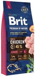 Brit Premium By Nature Dog Junior L Chicken