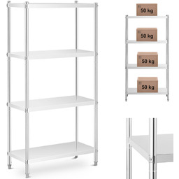 Regał metalowy magazynowy gastronomiczny do 200 kg 90