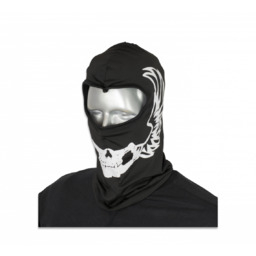 Kominiarka Barbaric Skull Black Polyester (30566)