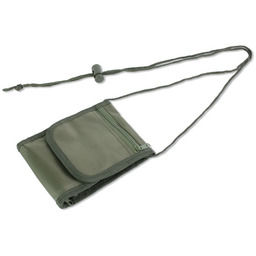 Portfel / paszportówka Mil-Tec Neck Wallet - Zielony