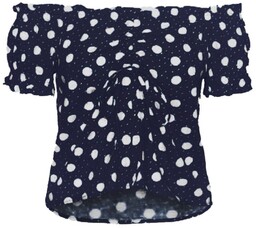 Bluzka damska Vero Moda Jesmilo hiszpanka w kropki