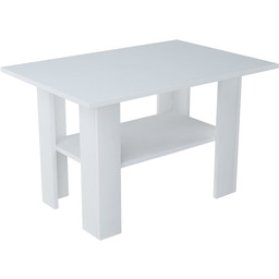 Ława stolik kawowy Ł1 Biały 87x60x55cm z półką