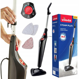 Vileda Mop Parowy Steam Plus Elektryczny 2X Nakładki