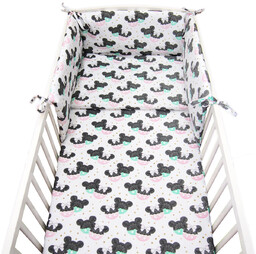 Kerstin POŚCIEL 120x90 OCHRANIACZ 3 el DO ŁÓŻECZKA