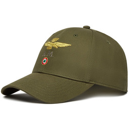 Czapka z daszkiem Aeronautica Militare 261HA1100UCT02848 Zielony