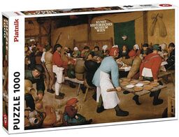 Puzzle Piatnik Brueghel Chłopskie Wesele 1000 el. 67x44