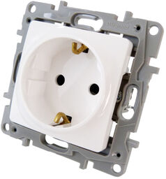 Gniazdo Schuko 2P+E z przesłoną 16A z uziemieniem