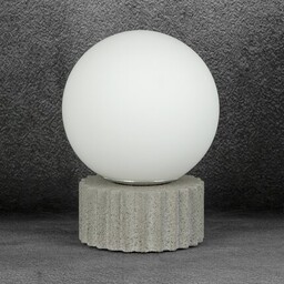Lampa stołowa ASPEN na podstawie z betonu 16