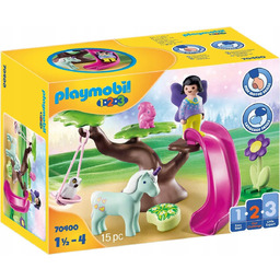 KLOCKI PLAYMOBIL 70400 PLAC ZABAW WRÓŻEK 1.2.3