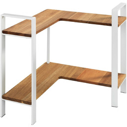 Wenko Kuchenne półki narożne z akacji Louisa, 2półki,